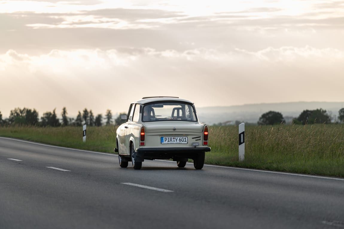 Trabi unterwegs